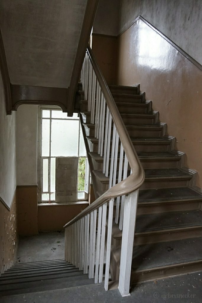 Treppenhaus verlassene Jugendstil-Villa