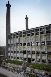 verlassene halle vom chemiewerk coswig rüdersdorf