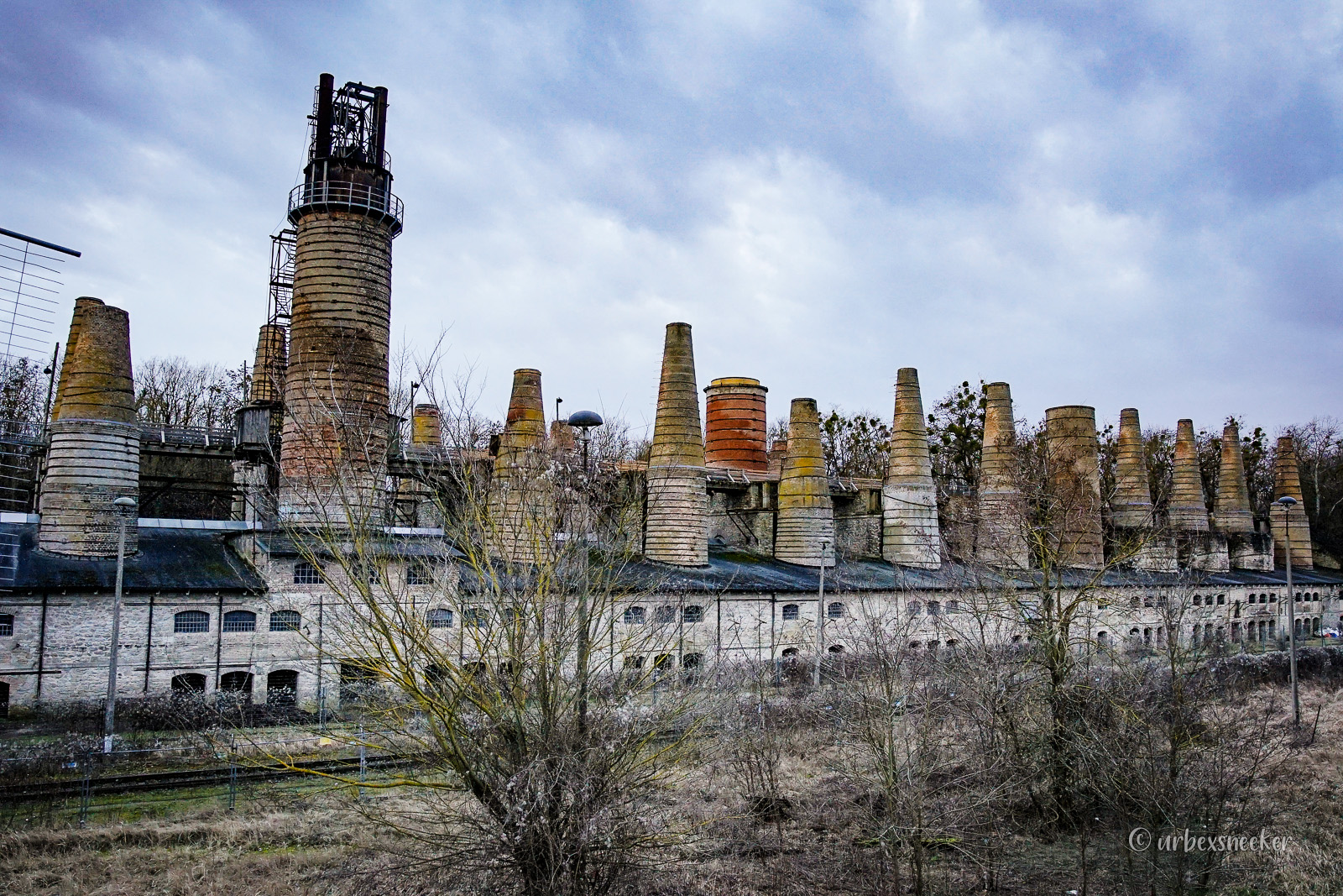 verlassene industrie in brandenburg