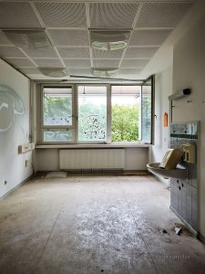 verlassenes Regierungskrankenhaus Zimmer
