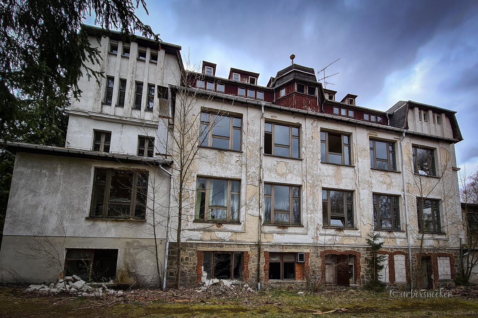 Das verlassene Sanatorium Ernst Thälmann in Friedrichsbrunn