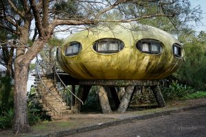 verlassenes wanli ufo futuro house in taiwan