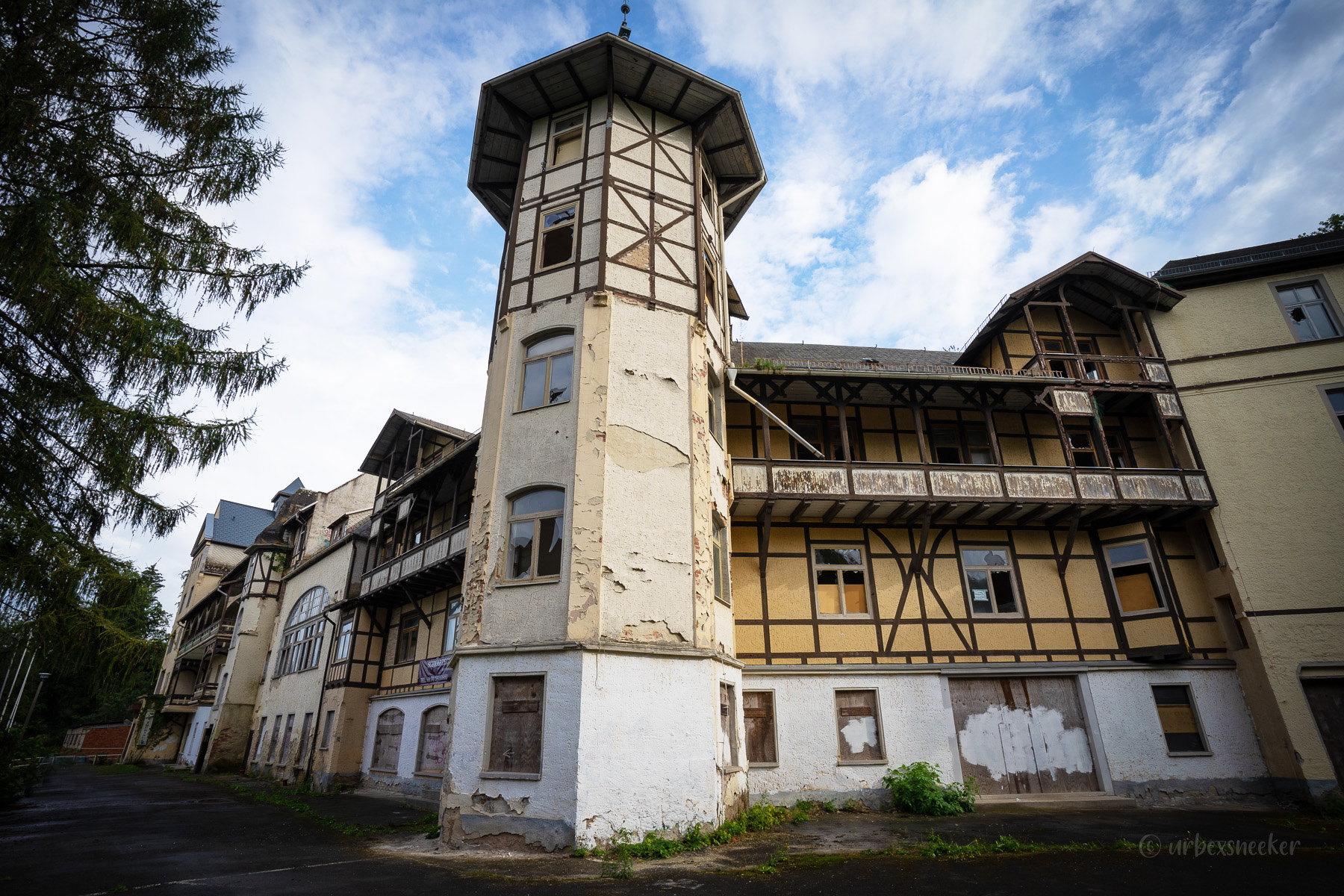 Das verlassene Sanatorium Schwarzeck