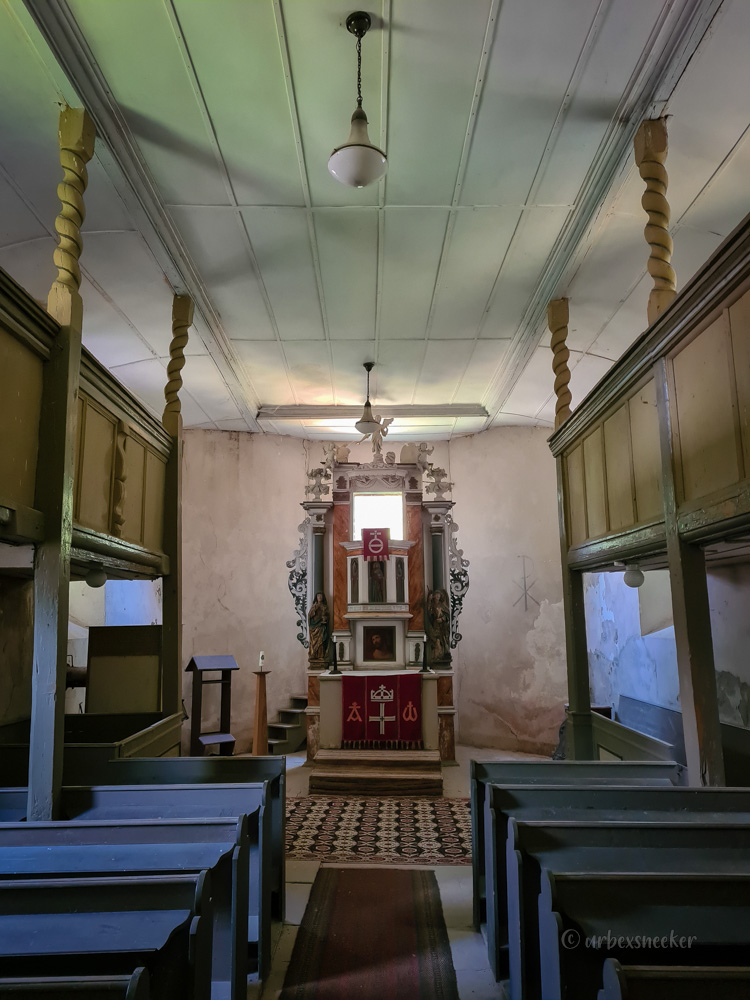 verlassene kirche bonifatius altar