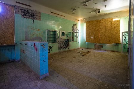 klinikbereich verlassenes sanatorium