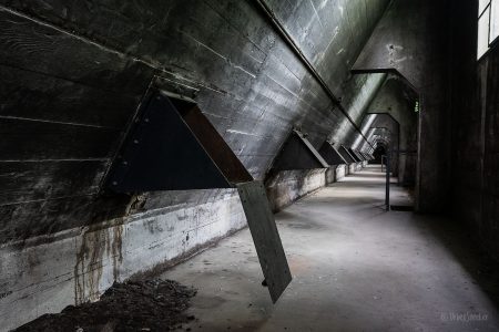 verlassenes kraftwerk lost place kohleschütten