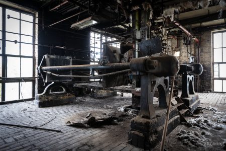 verlassene industrie alte chemie fabrik