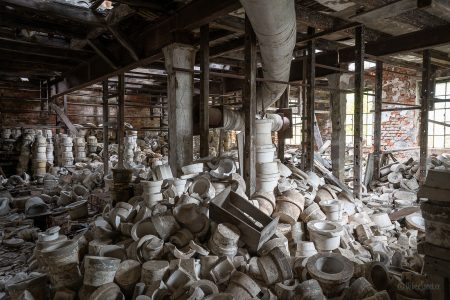 verlassene keramikfabrik veb königsbrück