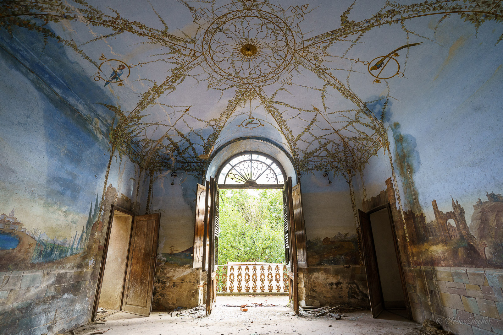 Die verlassene Villa Pappagalli