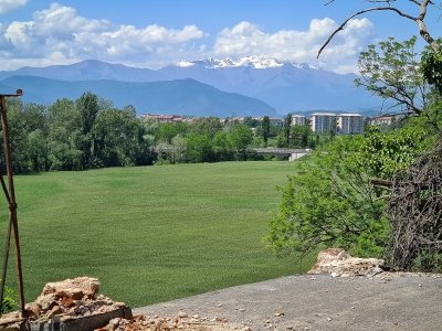 view from castello del drosso