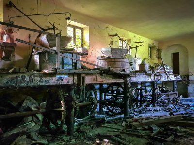 urbex italien verlassene mühle