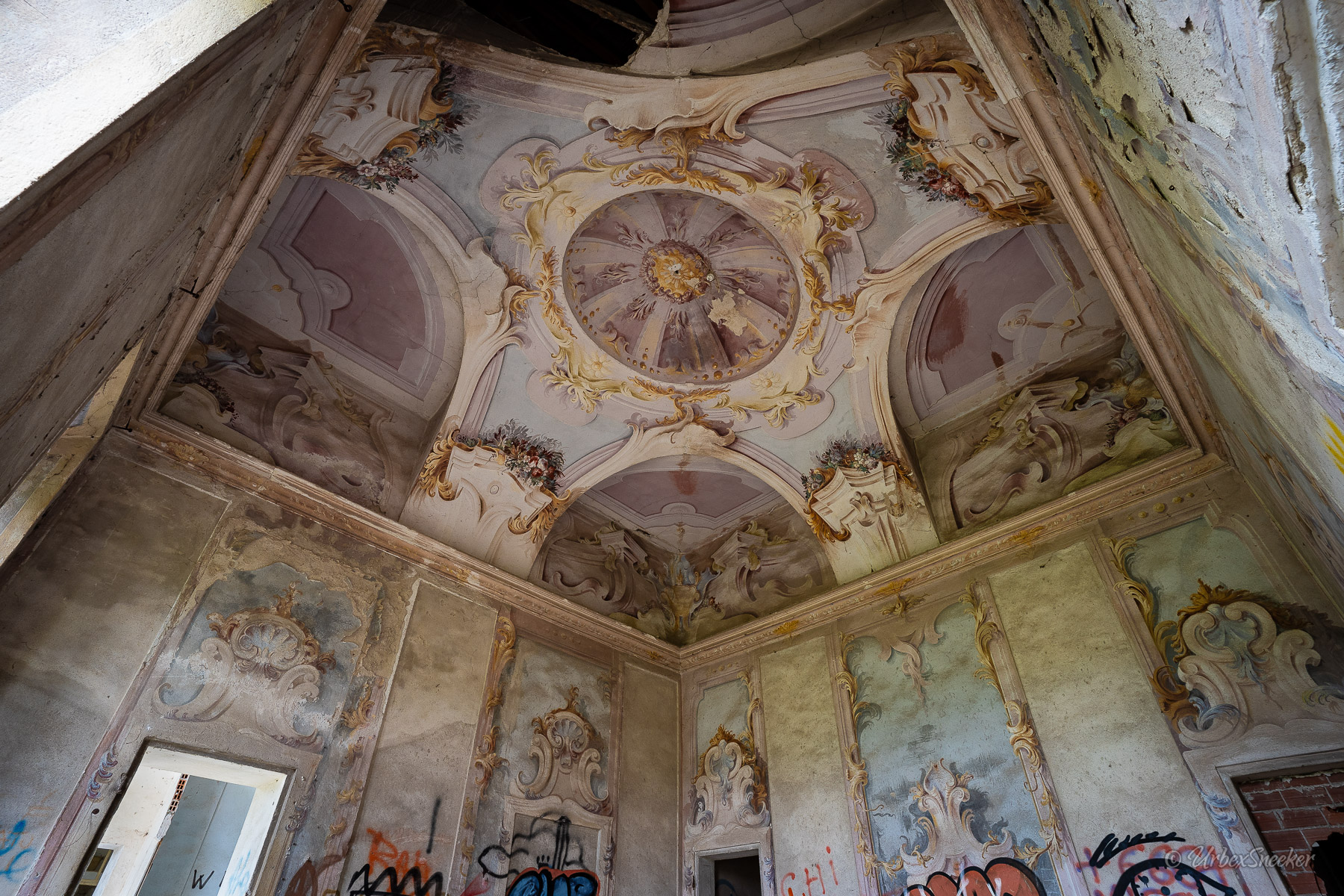 Die verlassene Villa Moglia