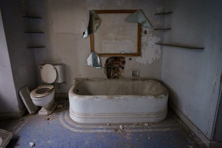 verlassene villa italien