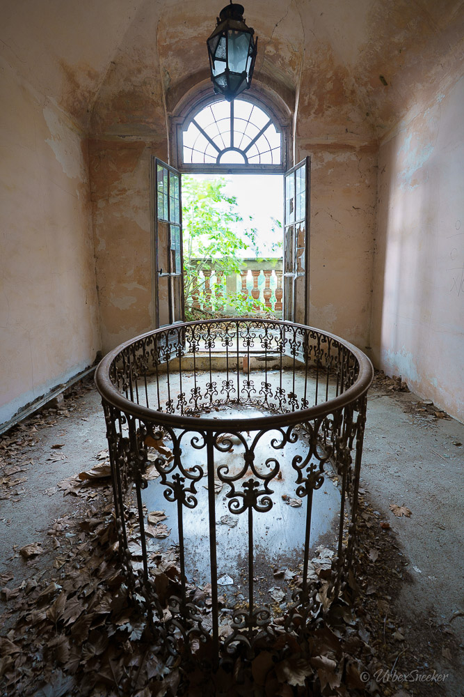 urbex villa conchiglia italia