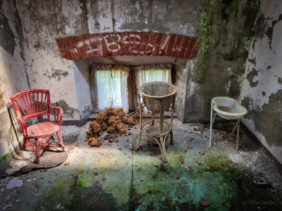 lost place villa in italien