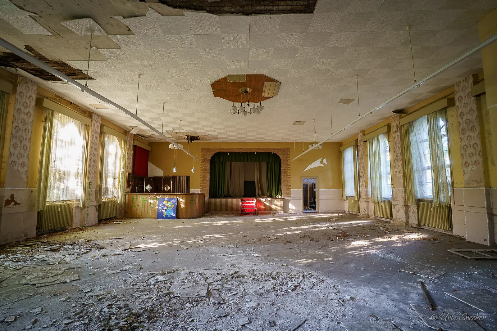 Das verlassene Kulturhaus „Wettbewerb“