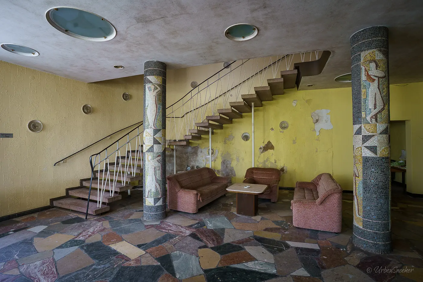 Das verlassene Hotel „Gästehaus des Ministerrats“