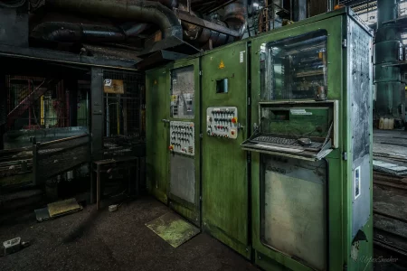 verlassenes magnesitwerk aken